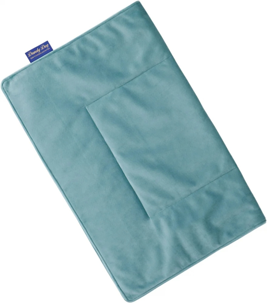 DandyDog Hundedecke Samt - Magic Velvet Petrol - Hochwertiger Möbelbezugstoff - div. Größen