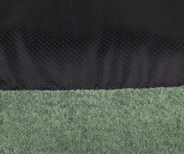 DandyDog Hundebett Teddy - Balance Soft Green - Hochwertiger Möbelbezugstoff - div. Größen