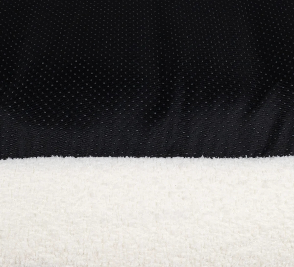 DandyDog Hundebett Teddy - Balance Soft Cream - Hochwertiger Möbelbezugstoff - div. Größen