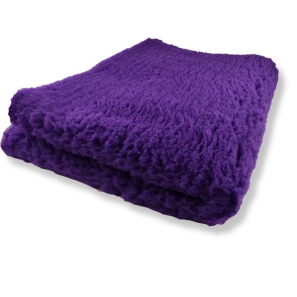 Katzendecke - Schondecke - Hypoallergen - 150x100 cm - Farbe violett