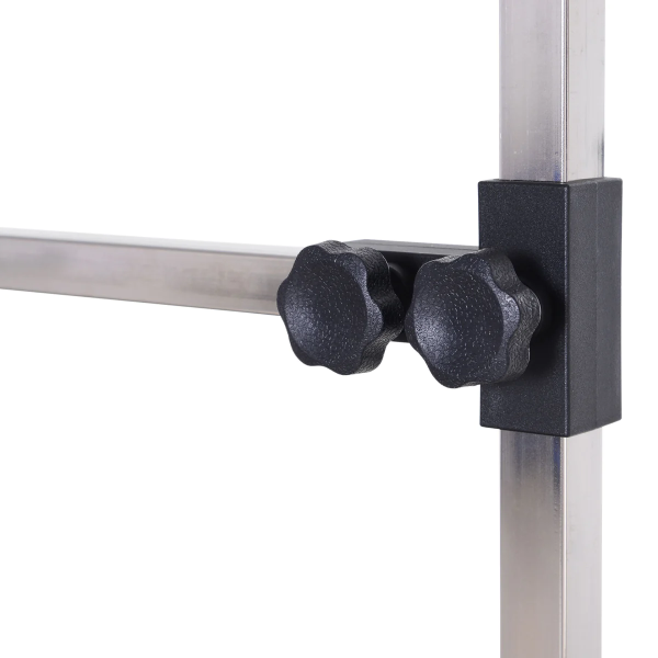 Trimmtisch - Anti-Rutsch - doppelter Trimmarm - 106x61x76 cm - schwarz