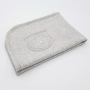 DogFilous Bio Hundedecke - Kuscheldecke - Baumwoll-Fleece - salbei -  div. Größen