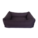 Bio Hundebett - ökologisches Hundebett Box - grau - div. Größen