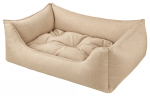DandyDog Hundebett Filz - Hellbeige - Möbelbezugstoff - waschbar - div. Größen