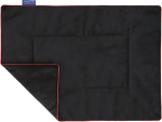 DandyDog Hundedecke Samt - Magic Velvet Black - Hochwertiger Möbelbezugstoff - div. Größen