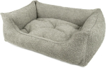 DandyDog Hundebett Teddy - Balance Soft Taupe - Hochwertiger Möbelbezugstoff - div. Größen