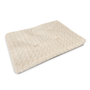 Hundedecke - 75x51x5 cm - ultraleicht - creme