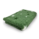 Vet-Bed - 3farbig - Hundedecke - Anti-Rutsch - div. Größen - night-grün