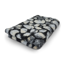 Vet-Bed - 3farbig - Hundedecke - Anti-Rutsch - div. Größen - stones-braun