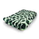 Katzendecke - Schondecke - Hypoallergen - Anti-Rutsch - 150x100 cm - Patchwork - leopard-grün